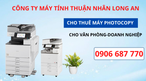 Cho thuê máy photocopy tại Long An  0979442296