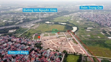 Bán đất đấu giá X7 Lễ Pháp Tiên Dương gần đường Võ Nguyên Giáp, gần CV Kim Quy