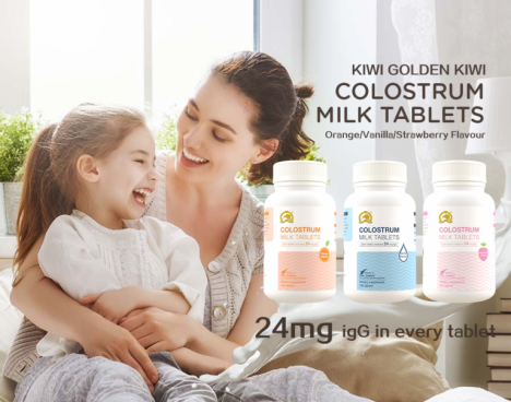 Sữa non KGK Colostrum Tablets 24 IgG tăng sức đề kháng