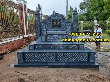 Top 20 mẫu mộ tam cấp bằng đá mới nhất 2022 tại Lạng Sơn