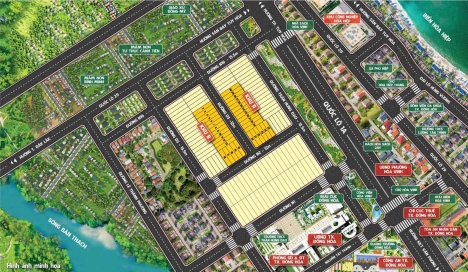 Đất nền sổ đỏ tọa lạc phố hành chính Đông Hòa, Phú Yên - ngay sân Tuy Hòa, giá đợt 1 chỉ 1.8 tỷ/nền