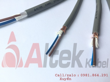 Cáp điều khiển Altek Kabel SH 2Gx1.0mm2 chống nhiễu cam kết chính hãng