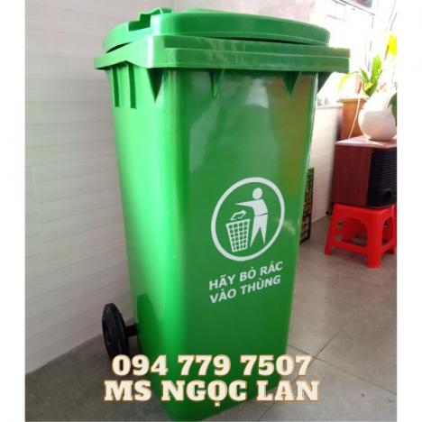 Chuyên cung cấp thùng rác nhựa 120l giá rẻ