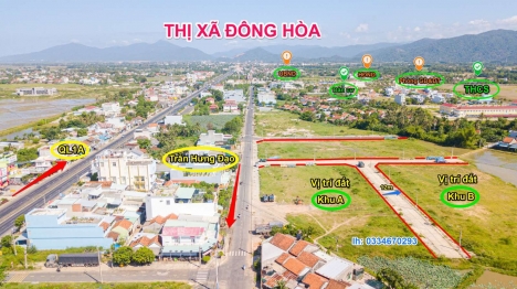 Bán đất nền Nam Phú Yên giá từ 2 tỷ / nền cách sân bay Tuy Hoà 10 Phút