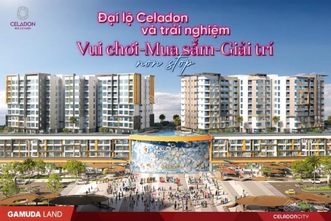 Bán shophouse Celadon City - S2.0.26 - 353 m2, mặt tiền 14m - chiết khấu 1 tỷ 159 triệu