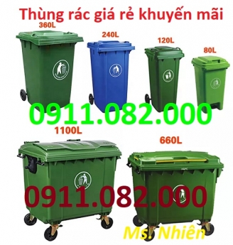 Thùng rác 15 lít 25 lít , thùng rác đạp chân, thùng rác 120L 240L giá rẻ- lh 0911082000