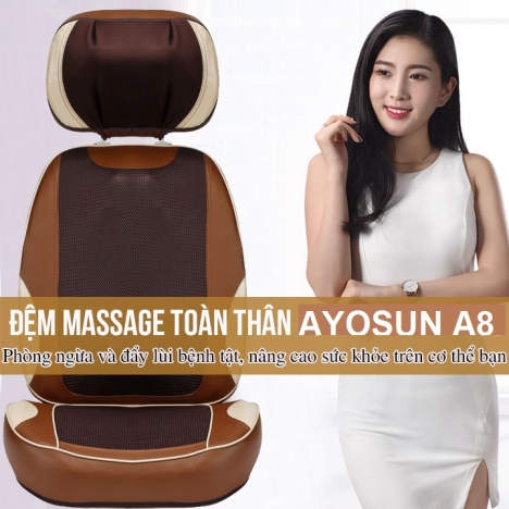 Ghế massage 2 trong 1 Hàn Quốc: Vừa là máy massage toàn thân vừa massage bàn chân tiện dụng