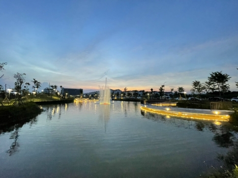 Bán căn góc Đơn lập ngoại giao tại Centa Riverside Từ Sơn, đối diện công viên và hồ.