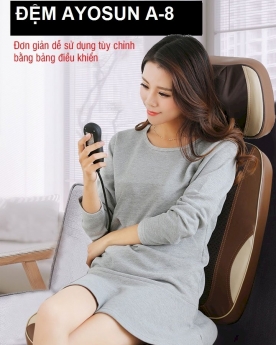 Ghế massage 5D Ayosun Hàn Quốc thế hệ mới có thể tách rời massage bàn chân và lưng vai gáy