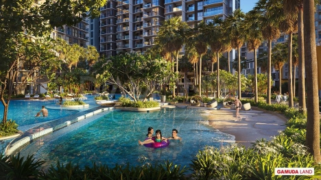 HOT căn hộ Resort TPHCM có biển mặn nhân tạo, giá đầu tư hấp dẫn