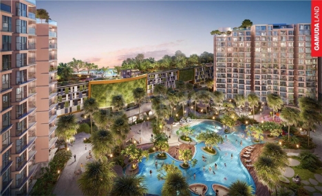 HOT căn hộ Resort TPHCM có biển mặn nhân tạo, giá đầu tư hấp dẫn