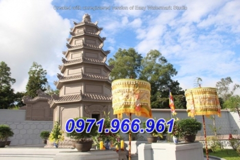 Sơn la + 011 mẫu mộ tháp phật giáo bằng đá đẹp