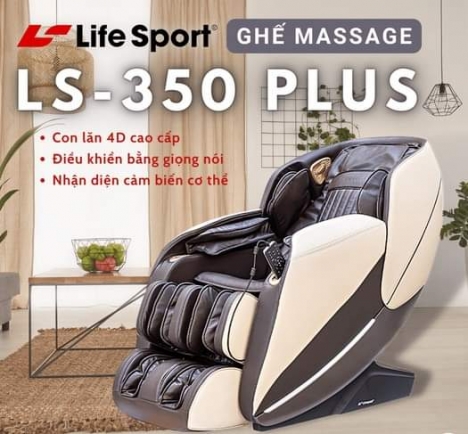 Lifesport LS-350plus Ghế massage cao cấp Giá rẻ tại kho