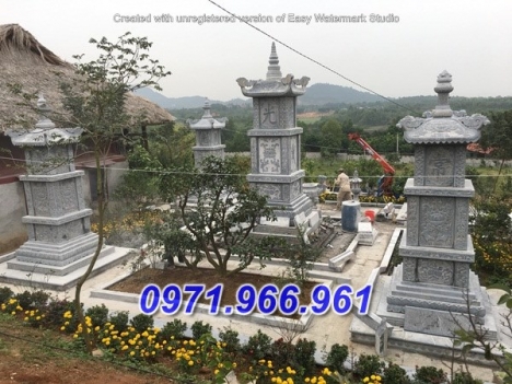 Sơn la + 011 mẫu mộ tháp phật giáo bằng đá đẹp