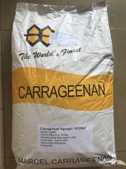 Bột rau câu Carrageeenan tạo dẻo được sử dụng trong chế biến các sản phẩm rau câu, chả giò