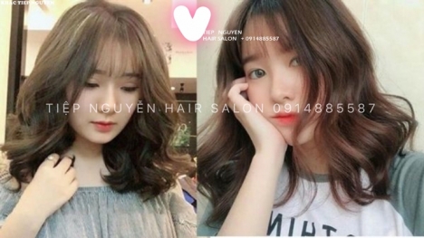 Top 48 tóc hot trend,  bão noru, uốn xoăn, hot trend nhuộm tóc - Học nghề tóc Tiệp Nguyễn