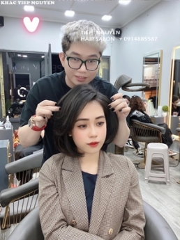 35 tóc layer,Miss Grand, tóc ngắn - Học nghề tóc Tiệp Nguyễn