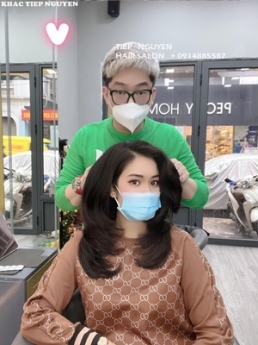 33 tóc layer,Miss Grand, tóc ngắn - Học nghề tóc Tiệp Nguyễn