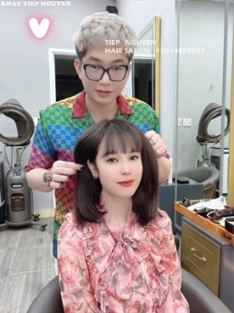 31 tóc layer,Miss Grand, tóc ngắn - Học nghề tóc Tiệp Nguyễn