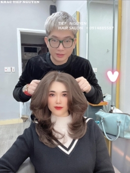 23 tóc layer,Miss Grand, tóc ngắn - Học nghề tóc Tiệp Nguyễn