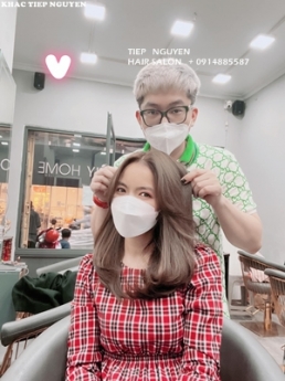 21 tóc layer,Miss Grand, tóc ngắn - Học nghề tóc Tiệp Nguyễn