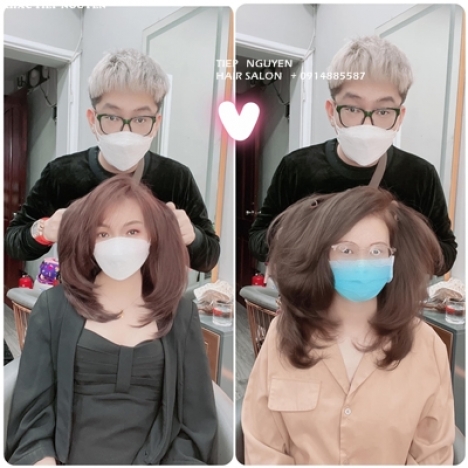 20 tóc layer,Miss Grand, tóc ngắn - Học nghề tóc Tiệp Nguyễn