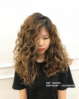 105 kiểu tóc layer,Miss Grand, uốn cụp mái bay - Học nghề tóc Tiệp Nguyễn