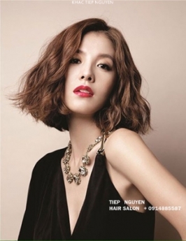 85 kiểu tóc layer,Miss Grand, uốn cụp mái bay - Học nghề tóc Tiệp Nguyễn
