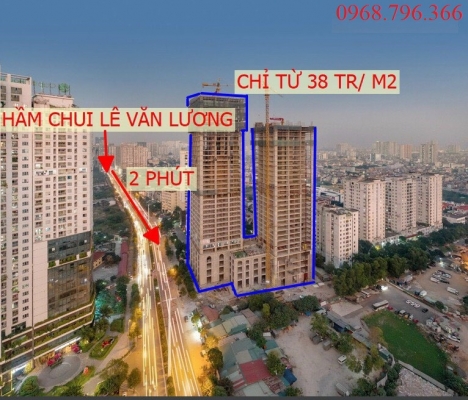 Bán chung cư cao cấp đường Lê Văn Lương giá rẻ  38 triệu/m2. 0968.796.366. 

Bán chung cư cao cấp