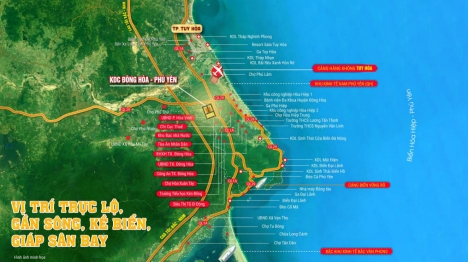 Bán đất thổ cư trung tâm Nam Phú Yên kề cơ quan hành chính