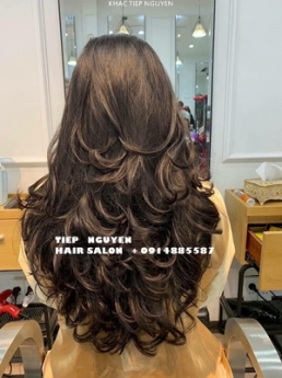 35 kiểu tóc layer, tóc uốn xoăn hot trend 2022, Học nghề tóc - Tiệp Nguyễn