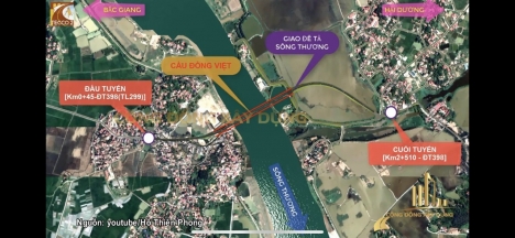 Đất dự án nằm cạnh KCN,điểm kết nối giao thương giữa Bắc Giang và Hải Dương – Quảng Ninh – Hải