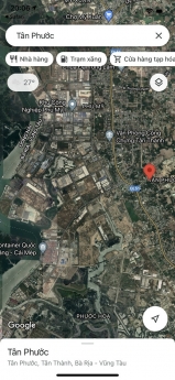 Bán đất gần tái định cư Tân Phước thị xã Phú Mỹ  cách Quốc lộ 51 500m giá 1,6 tỷ