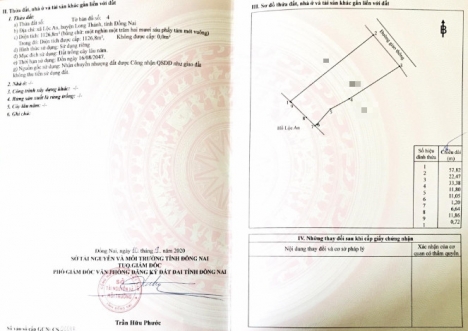 Bán lô Hồ view SUỐI hàng HIẾM cạnh hồ sinh thái Duy NHẤT ở Long Thành