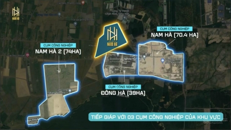 Chỉ từ 1,2 tỷ sở hữu nền đất thổ cư 110m2 khu dân cư Nam Hà đối diện KCN giày Nike 200ha, sổ riêng