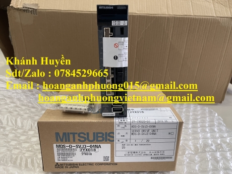 Bộ servo mitsubishi MDS-D-SVJ3-04NA hàng nhập khẩu 100%