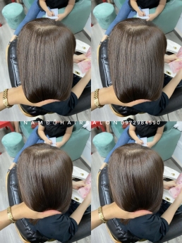 Nhuộm Tóc Top Salon Làm Màu Nâu Trầm Đẹp Giá Uy Tín Giá Rẻ Hoài Đức -Nam Đỗ Hair Salon