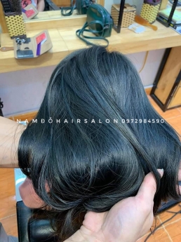Nhuộm Tóc Salon Làm Màu Rêu Khói Đẹp Giá Rẻ Hoài Đức -Nam Đỗ Hair Salon