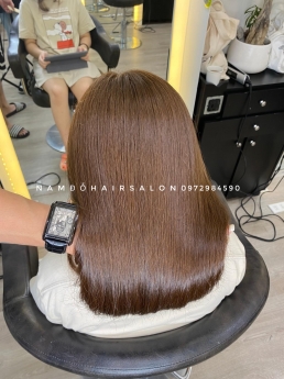 Nhuộm Tóc Salon Làm Màu Nâu Trầm Đẹp Uy Tín Giá Rẻ Hoài Đức -Nam Đỗ Hair Salon