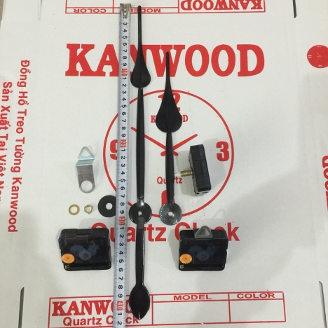 Bộ máy kim trôi Kanwood trục 18mm, kim dài 41,5cm