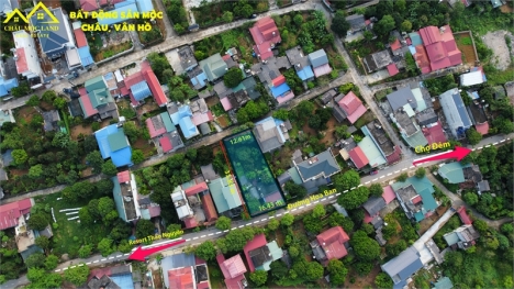 Bán đất Mộc Châu, 2 mặt tiền phố Hoa Ban gần chợ đêm, 502m2 giá 8,8 tỷ
