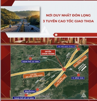 Bất động sản công nghiệp – trung tâm Thị Xã Chơn Thành Bình Phước