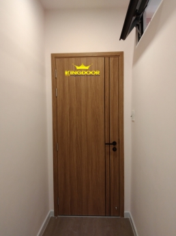 Cửa gỗ mdf melamine giá rẻ - Mẫu cửa phòng ngủ