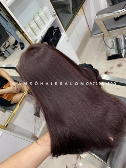 Nhuộm Màu Nâu Trầm Top Salon Làm Đẹp Uy Tín Giá Rẻ Hoài Đức - Nam Đỗ Hair Salon