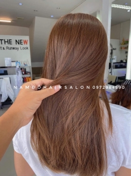 Nhuộm Màu Đồng Vàng Top Salon Làm Đẹp Giá Rẻ Hoài Đức - Nam Đỗ Hair Salon