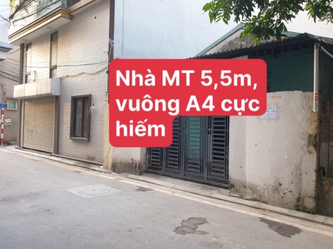 Nhà phường Long Biên, cách mặt phố 30m, ngõ rộng 02 ô tô tránh, 75m, MT5.5m, 7.5 tỷ