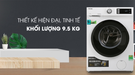 Máy giặt Toshiba Inverter 9.5 Kg - Hàng chính hãng 100% ; giá tốt