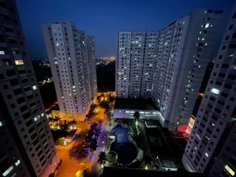 Bán căn hộ 2PN giá rẻ nhất khu vực Bình Chánh HQC Plaza, chỉ 1ty1 full 102% căn hộ)