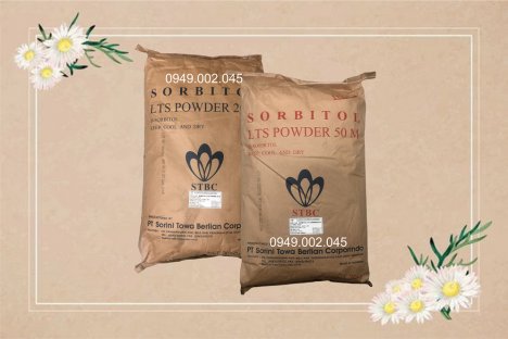 Phụ gia Sorbitol nguyên liệu Indo dạng bột