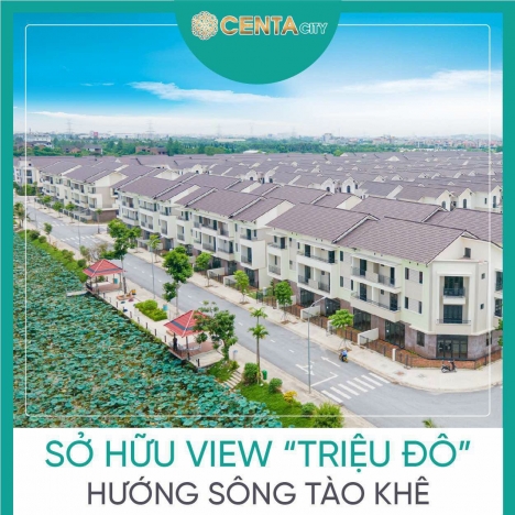 Bán biệt thự 135m2 tại đại đô thị VSIP Từ Sơn, cách Long Biên 10km, giá tốt nhất